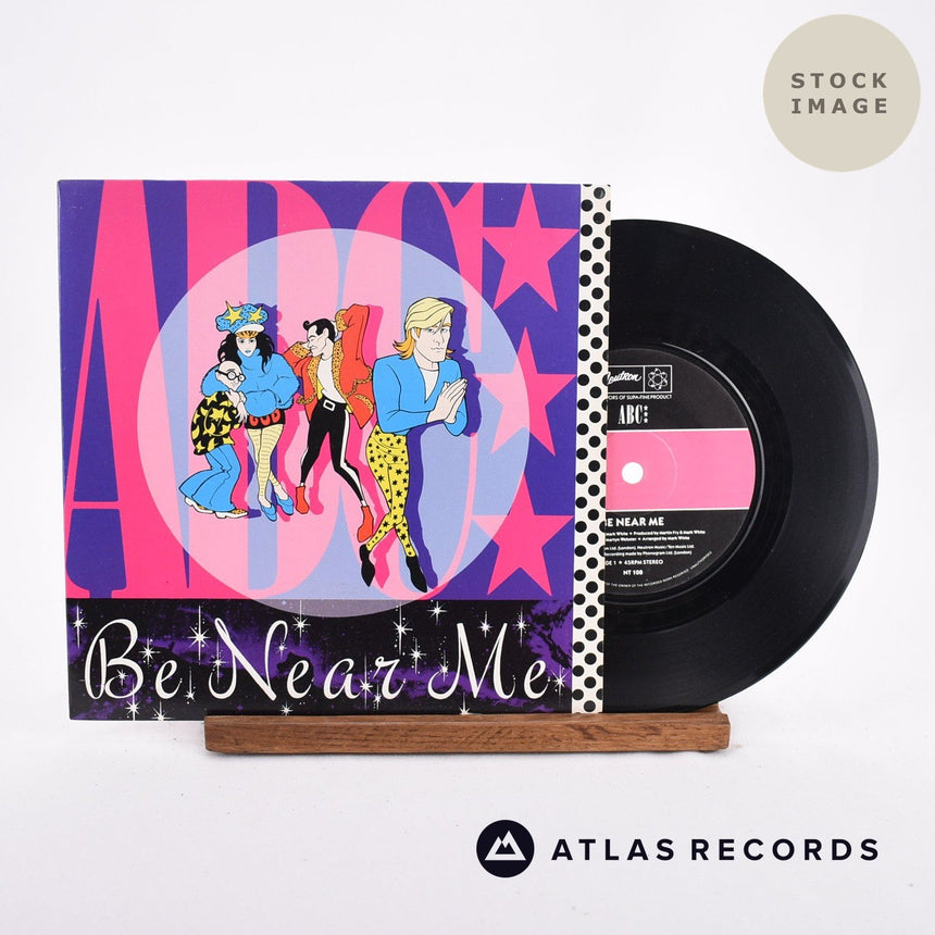 ABC Be Near Me Vinyl Record - Sleeve & Record Side-By-Side