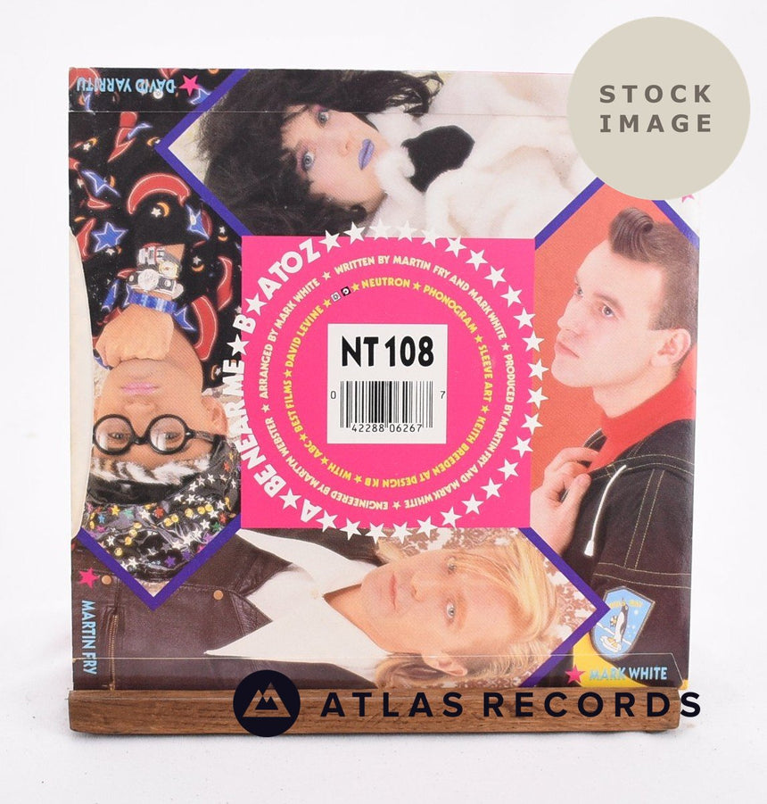 ABC Be Near Me Vinyl Record - Reverse Of Sleeve