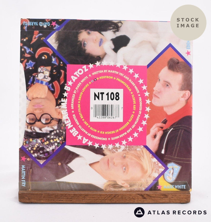 ABC Be Near Me Vinyl Record - Reverse Of Sleeve