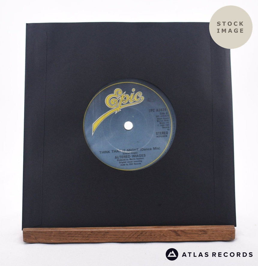 Altered Images Pinky Blue 7" Vinyl Record - Reverse Of Sleeve