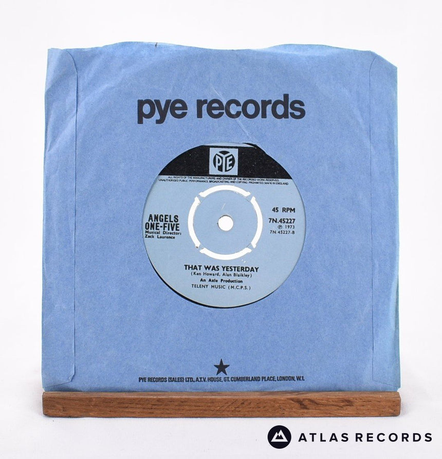 Angels One-Five - Toody - 7" Vinyl Record - EX/VG+