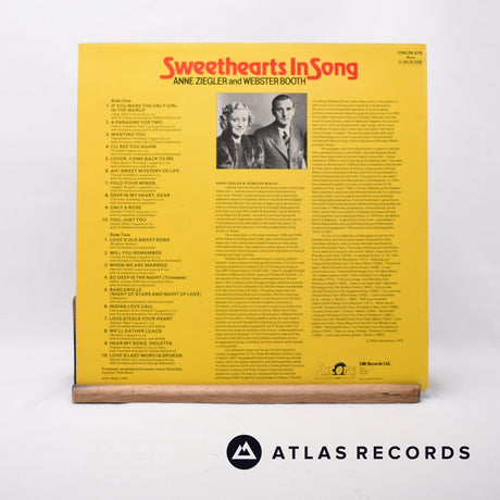 Anne Ziegler & Webster Booth - Sweethearts In Song - LP Vinyl Record - EX/NM