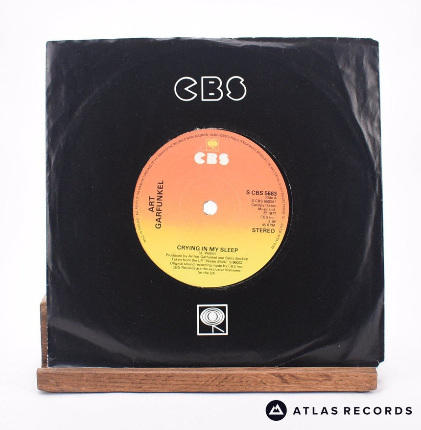 Art Garfunkel Crying In My Sleep 7" Vinyl Record - In Sleeve
