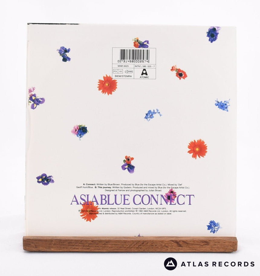 Asia Blue - Connect - 7" Vinyl Record - EX/VG+