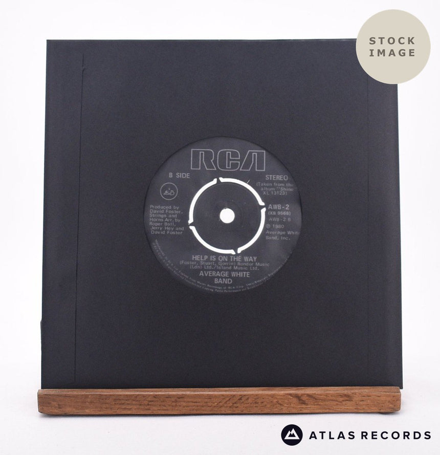 Average White Band For You For Love 7" Vinyl Record - Reverse Of Sleeve