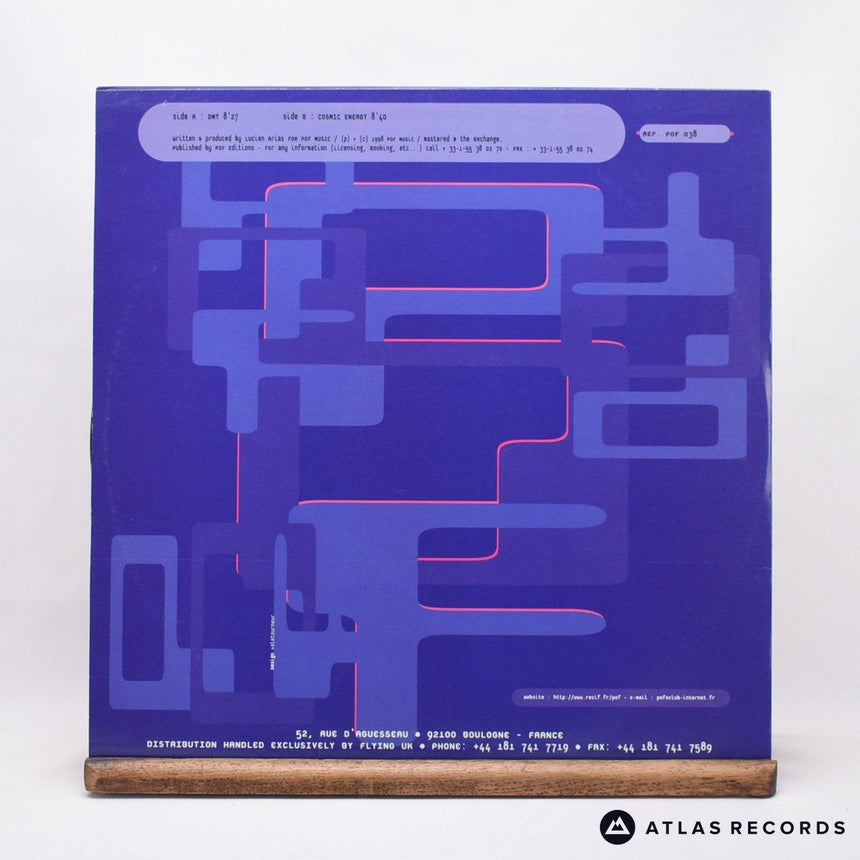 Ax-Om - DMT / Cosmic Energy - 12" Vinyl Record - EX/EX