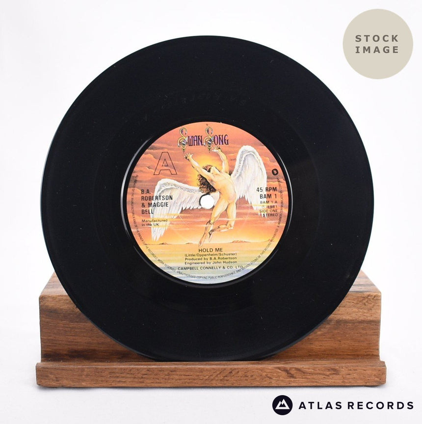 B. A. Robertson Hold Me 7" Vinyl Record - Record A Side