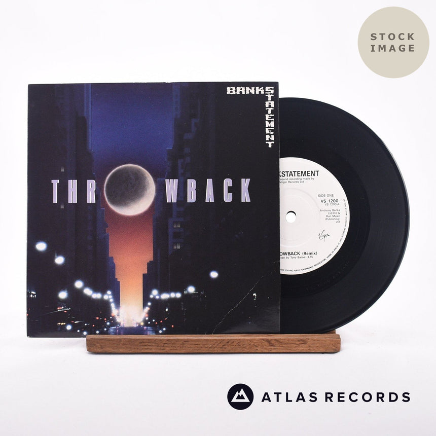 Bankstatement Throwback 7" Vinyl Record - Sleeve & Record Side-By-Side