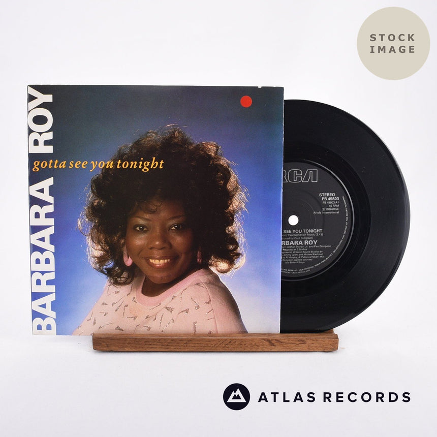 Barbara Roy Gotta See You Tonight Vinyl Record - Sleeve & Record Side-By-Side