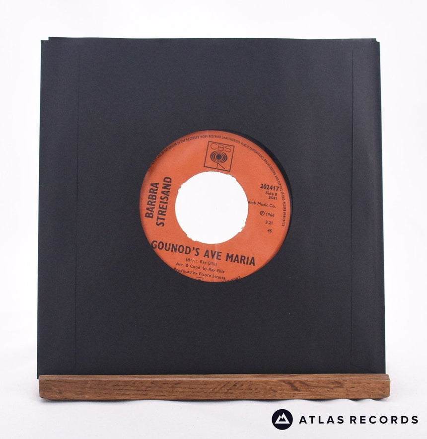 Barbra Streisand - Sleep In Heavenly Peace - 7" Vinyl Record - VG+