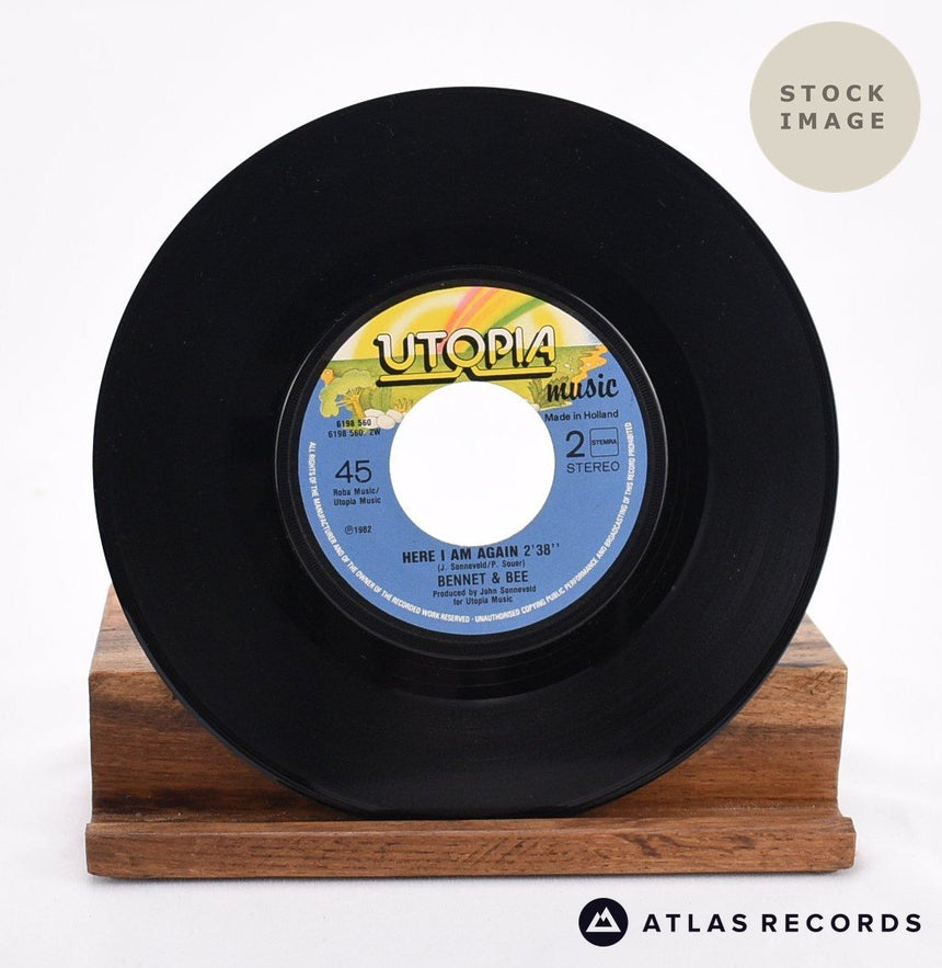 Bennet & Bee Take It Or Leave It 1991 Vinyl Record - Record B Side