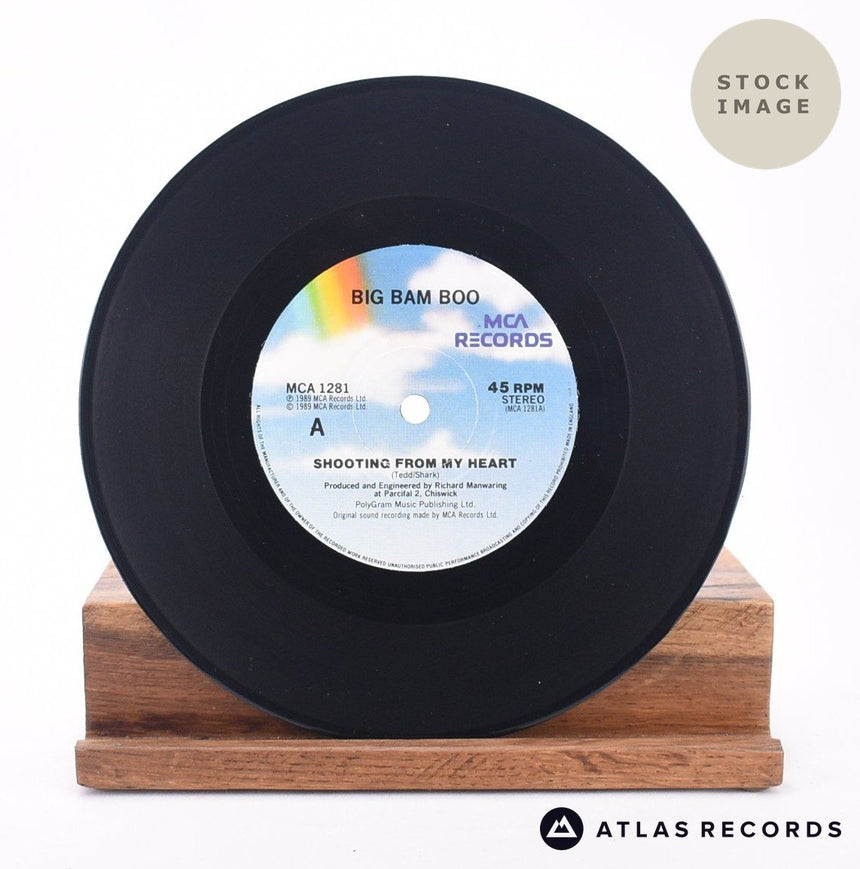 Big Bam Boo Shooting From My Heart 7" Vinyl Record - Record A Side