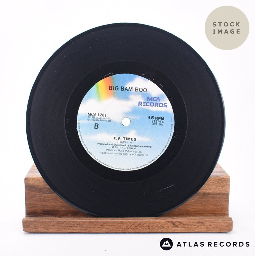 Big Bam Boo Shooting From My Heart 7" Vinyl Record - Record B Side