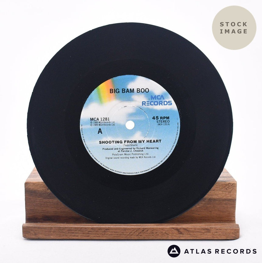 Big Bam Boo Shooting From My Heart 7" Vinyl Record - Record A Side
