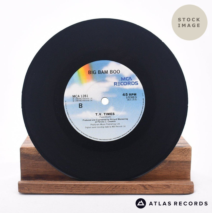 Big Bam Boo Shooting From My Heart 7" Vinyl Record - Record B Side
