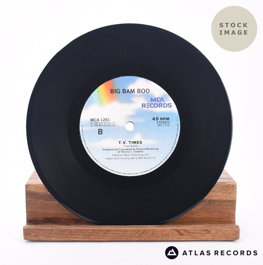 Big Bam Boo Shooting From My Heart 7" Vinyl Record - Record B Side