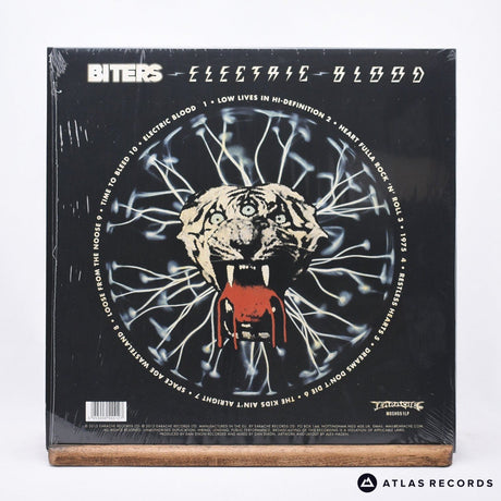 Biters - Electric Blood - Silver Limited Edition Poster LP Vinyl Record - NM/NM