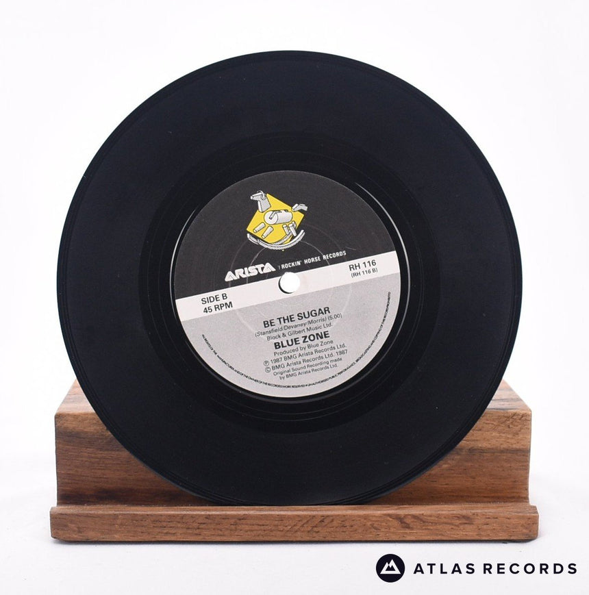 Blue Zone - On Fire - 7" Vinyl Record - EX/VG+