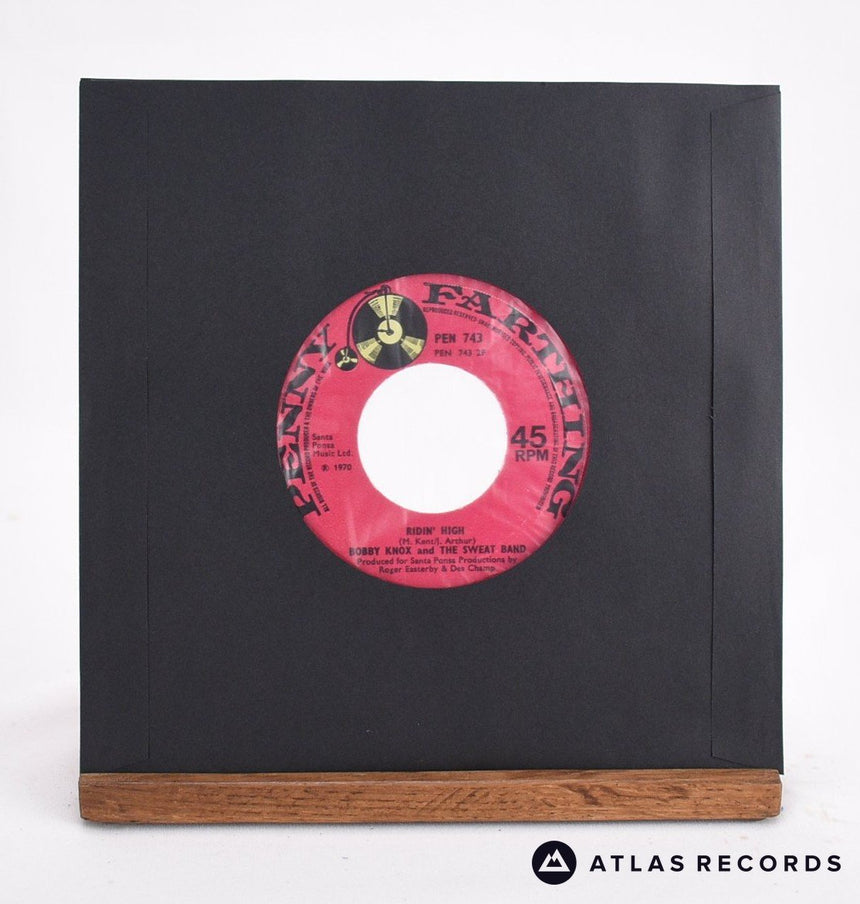 Bobby Knox And The Sweet Band - Riverboat - 7" Vinyl Record - EX