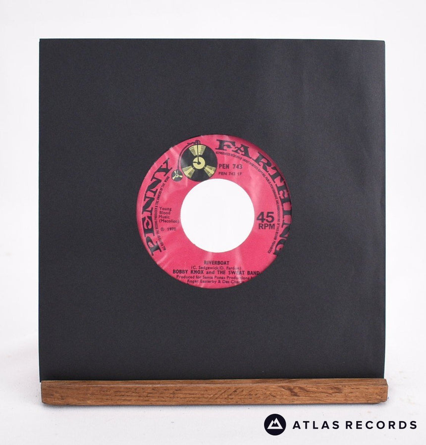 Bobby Knox And The Sweet Band - Riverboat - 7" Vinyl Record - EX