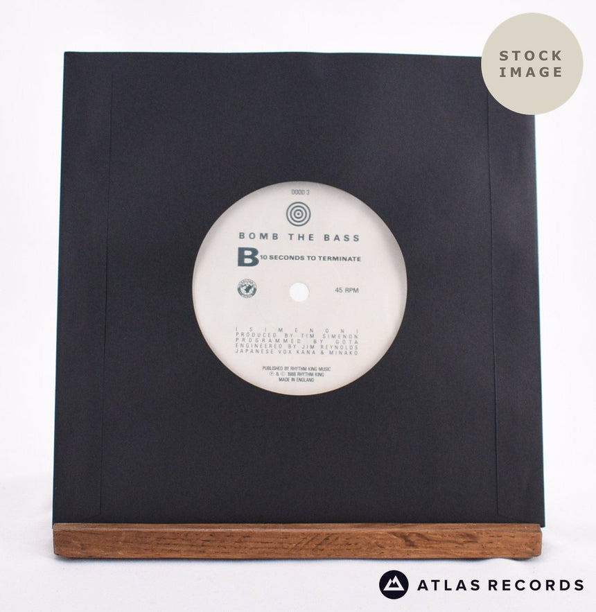 Bomb The Bass Say A Little Prayer 7" Vinyl Record - Reverse Of Sleeve