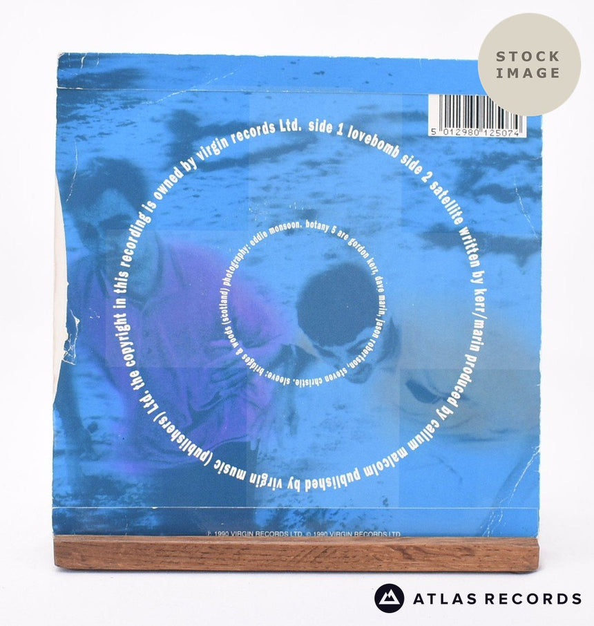 Botany 5 Love Bomb 7" Vinyl Record - Reverse Of Sleeve