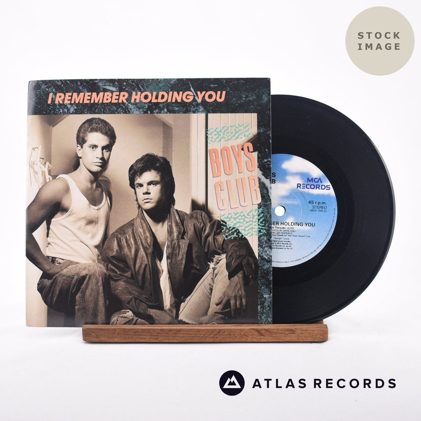 Boys Club I Remember Holding You 7" Vinyl Record - Sleeve & Record Side-By-Side