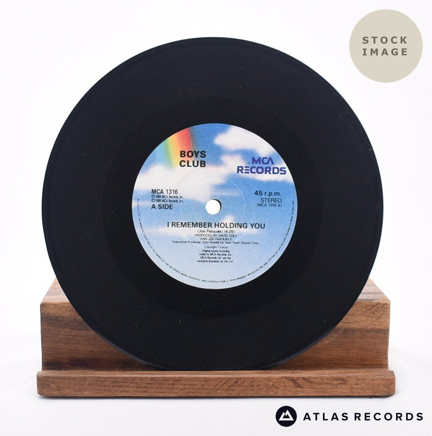 Boys Club I Remember Holding You 7" Vinyl Record - Record A Side