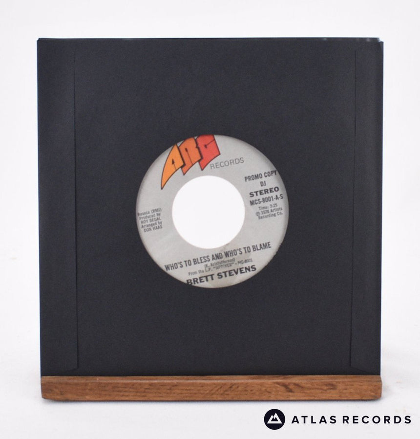 Brett Stevens - Who's To Bless And Who's To Blame - Promo 7" Vinyl Record - EX