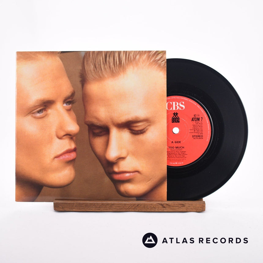 Bros Too Much 7" Vinyl Record - Front Cover & Record
