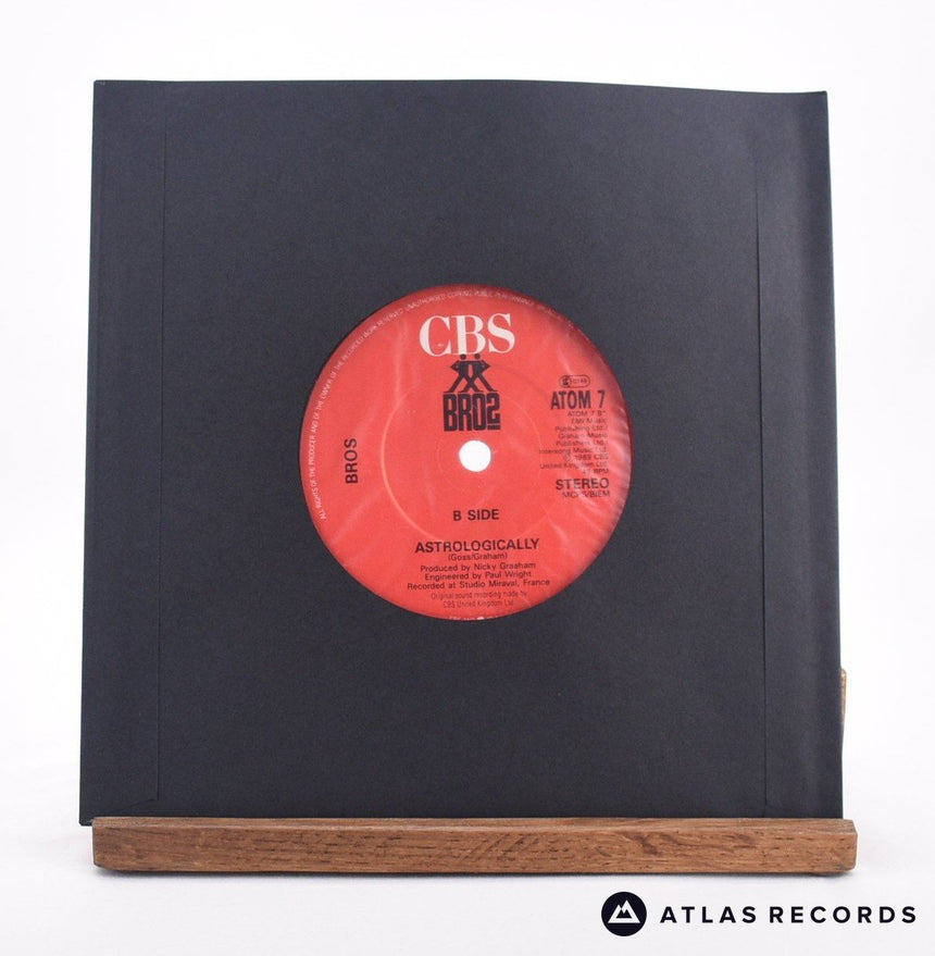 Bros - Too Much - 7" Vinyl Record - EX