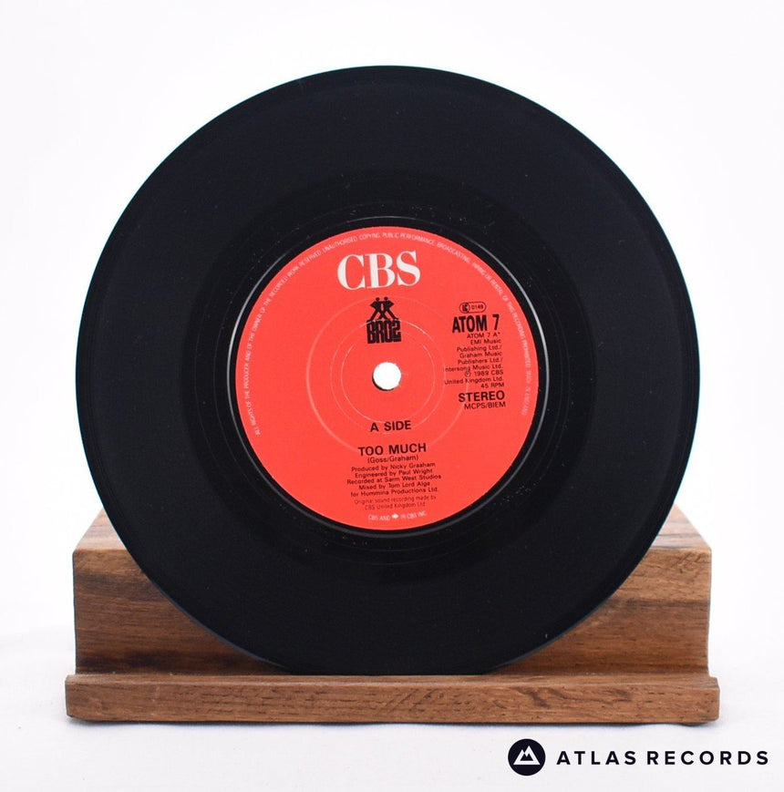 Bros - Too Much - 7" Vinyl Record - NM/EX