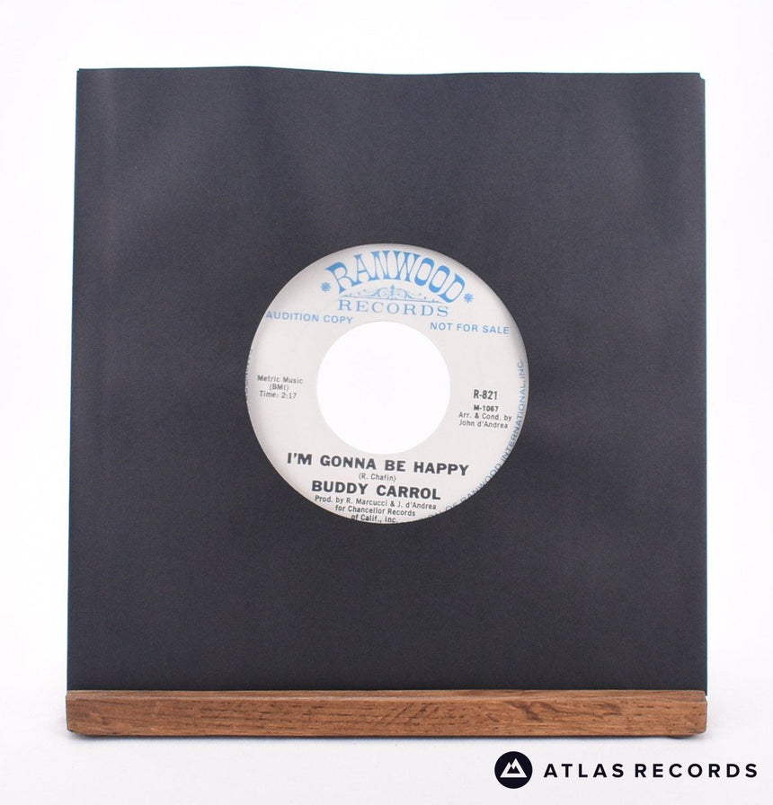 Buddy Carroll I'm Gonna Be Happy 7" Vinyl Record - In Sleeve