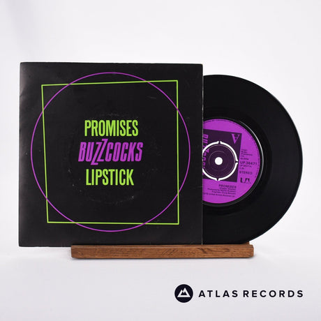 Buzzcocks Promises 7" Vinyl Record - Front Cover & Record