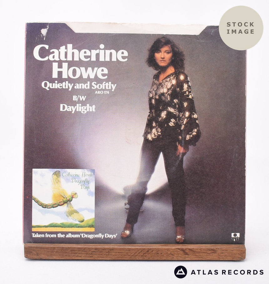 Catherine Howe Quietly And Softly 7" Vinyl Record - Reverse Of Sleeve