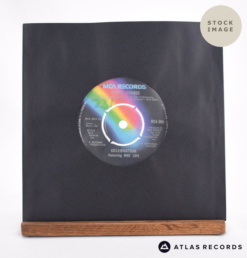 Celebration Almost Summer 7" Vinyl Record - Sleeve & Record Side-By-Side