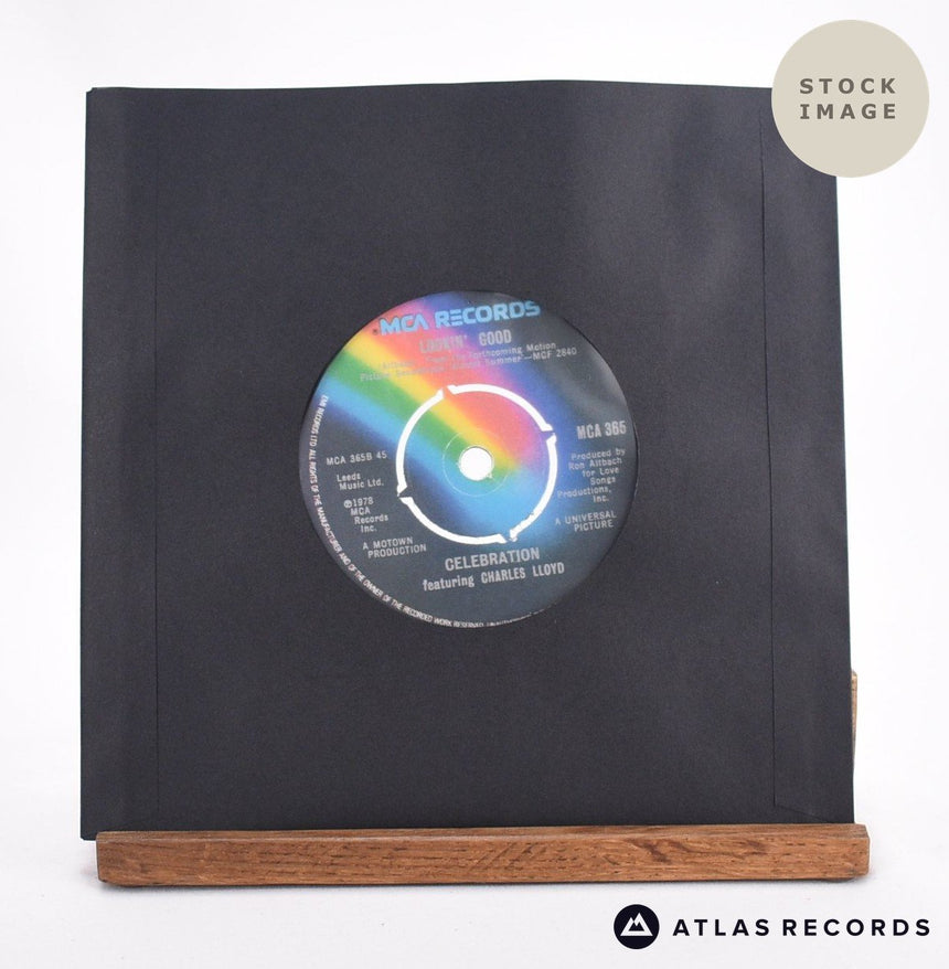 Celebration Almost Summer 7" Vinyl Record - Reverse Of Sleeve