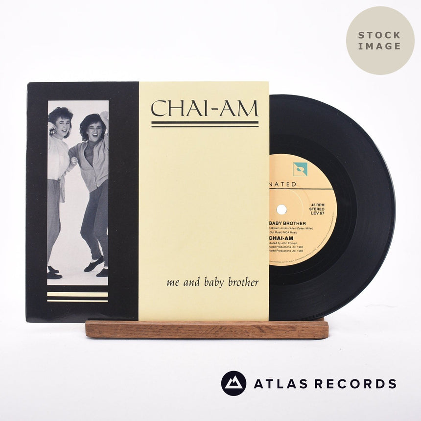Chai-Am Me And Baby Brother 7" Vinyl Record - Sleeve & Record Side-By-Side