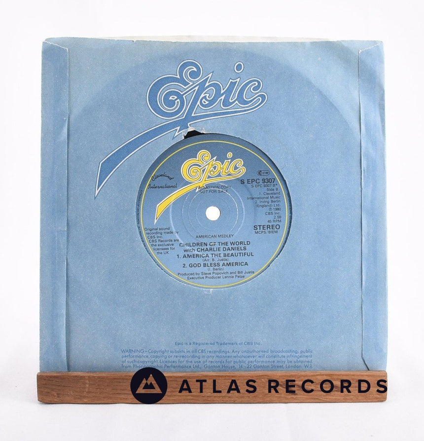 Children Of The World - If We Only Had Time - Promo 7" Vinyl Record - EX/EX