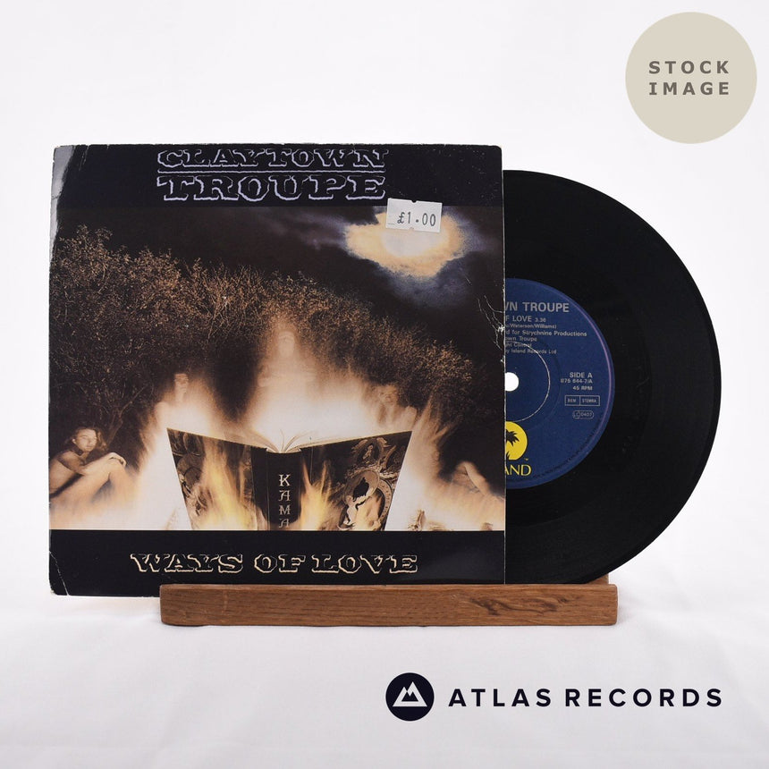 Claytown Troupe Ways Of Love Vinyl Record - Sleeve & Record Side-By-Side