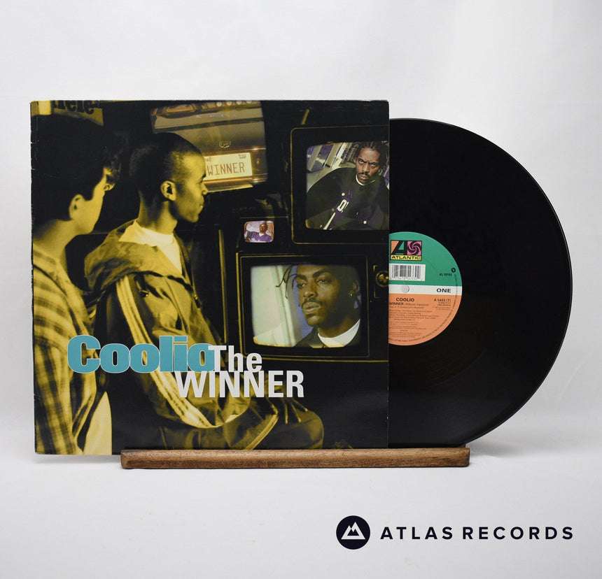 Coolio The Winner 12" Vinyl Record - Front Cover & Record