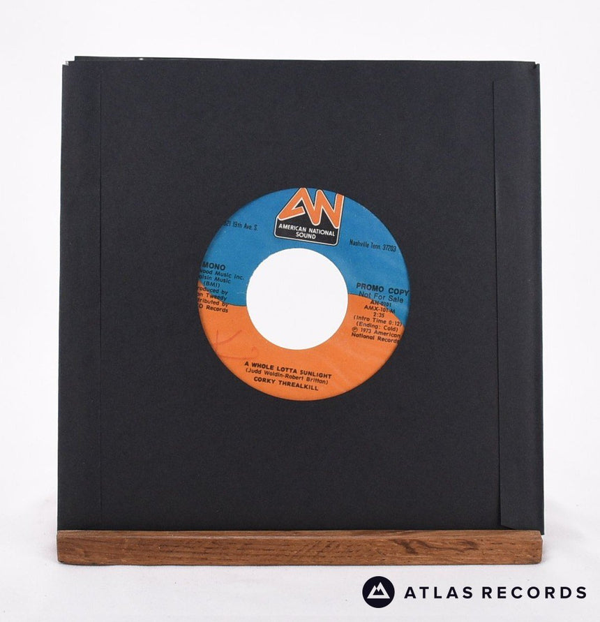 Corky Threalkill A Whole Lotta Sunlight 7" Vinyl Record - In Sleeve