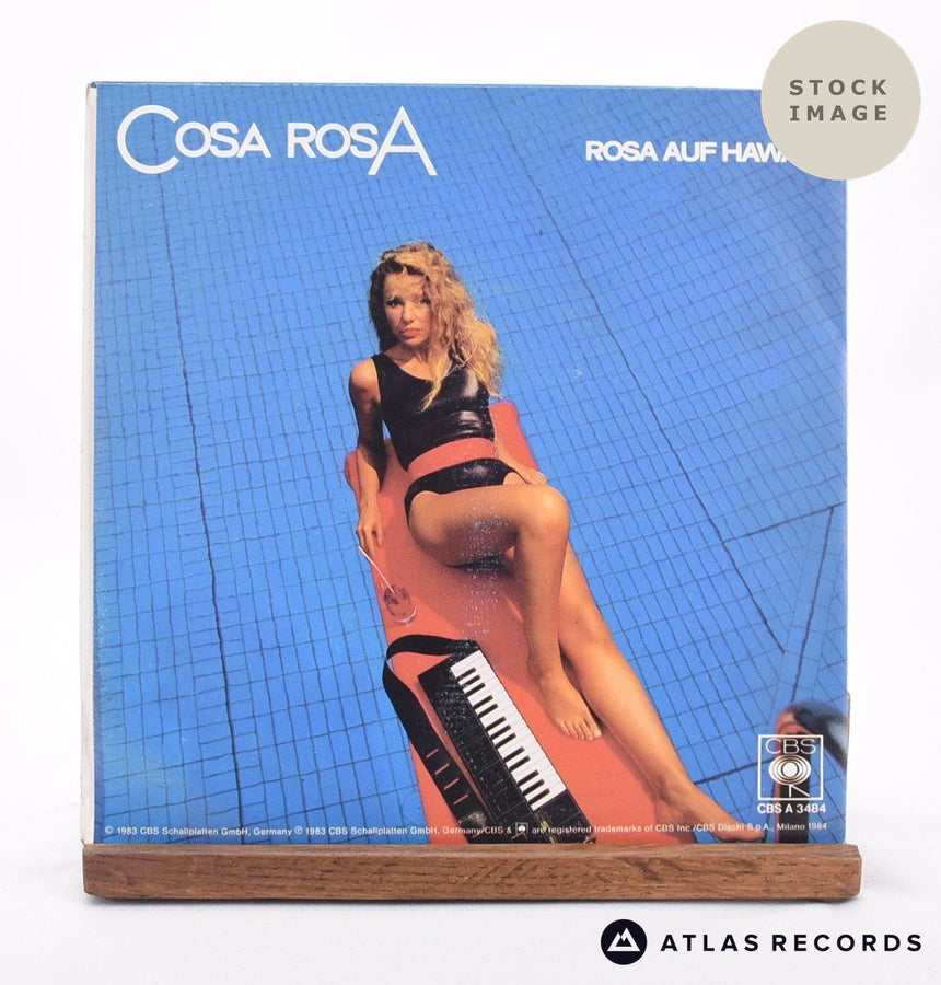 Cosa Rosa Rosa Auf Hawaii 7" Vinyl Record - Reverse Of Sleeve