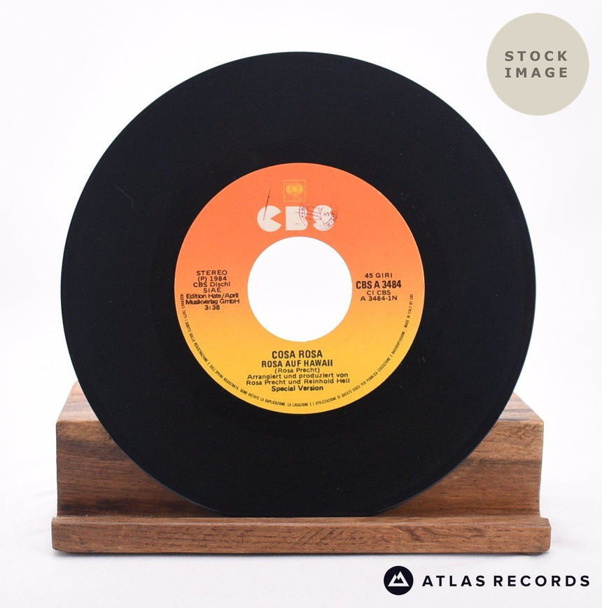 Cosa Rosa Rosa Auf Hawaii 7" Vinyl Record - Record A Side