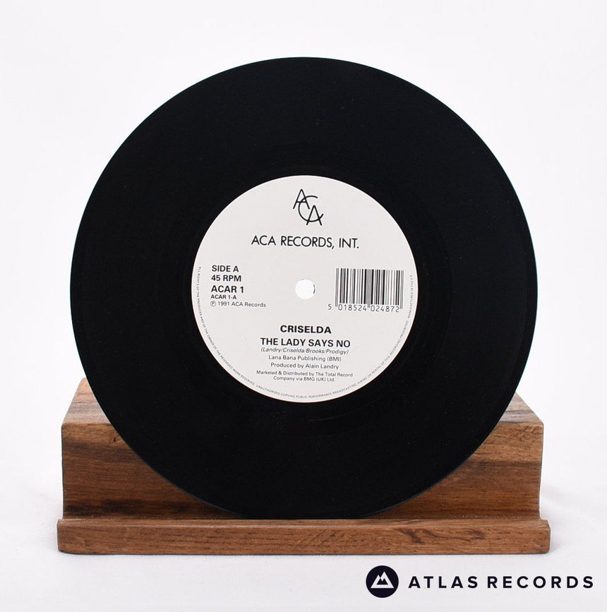 Criselda - The Lady Says No - 7" Vinyl Record - VG+/EX