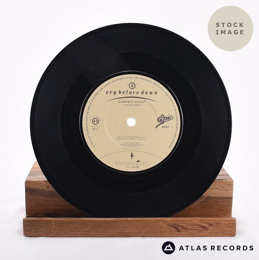 Cry Before Dawn Gone Forever Vinyl Record - Record B Side