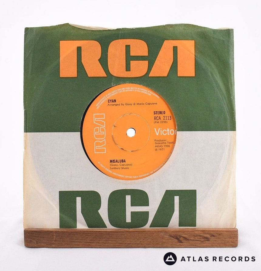 Cyan Misaluba 7" Vinyl Record - In Sleeve