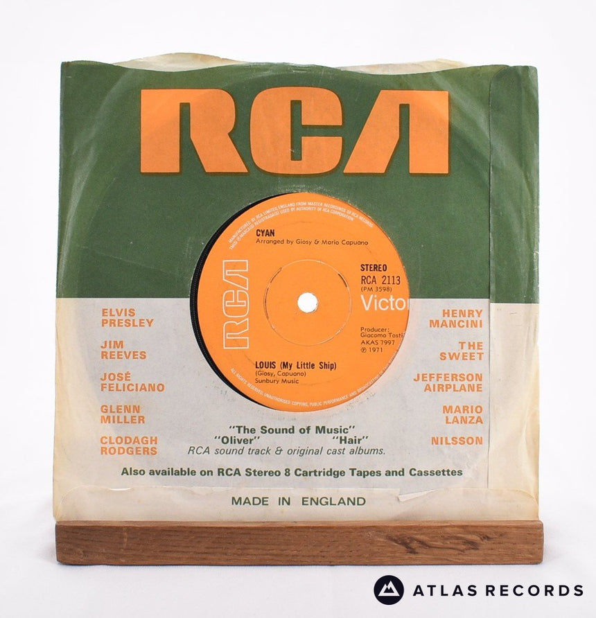 Cyan - Misaluba - 7" Vinyl Record - VG+/VG+