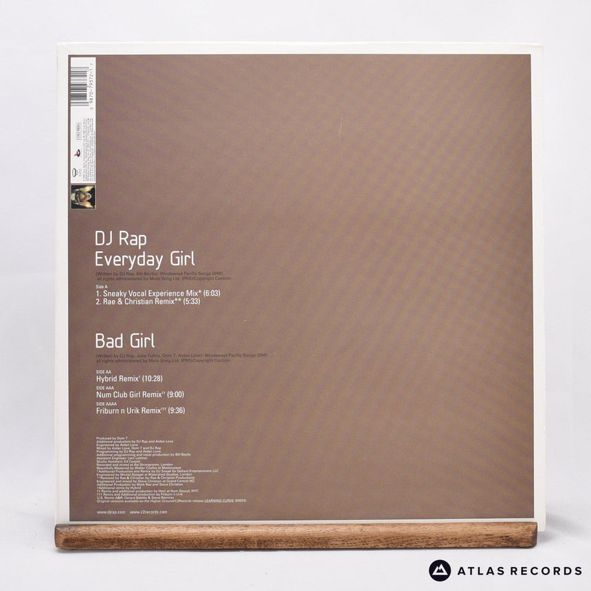 DJ Rap - Everyday Girl / Bad Girl - The Remixes - 12" Vinyl Record - EX/VG+
