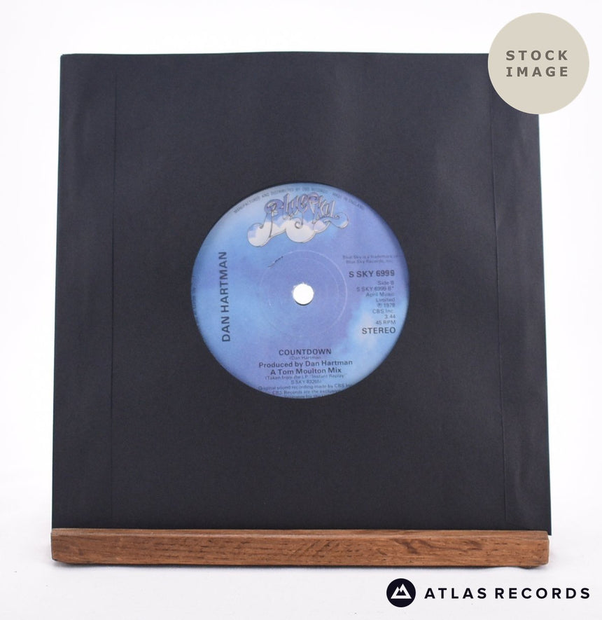 Dan Hartman This Is It 7" Vinyl Record - Reverse Of Sleeve